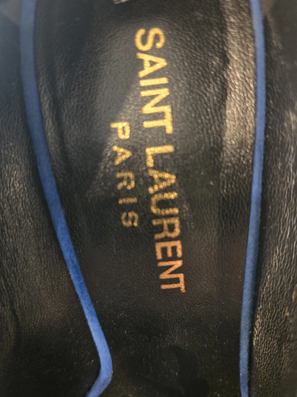 SAINT LAURENT SUEDE PUMP - Picture 7 of 12